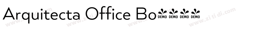 Arquitecta Office Bo字体转换